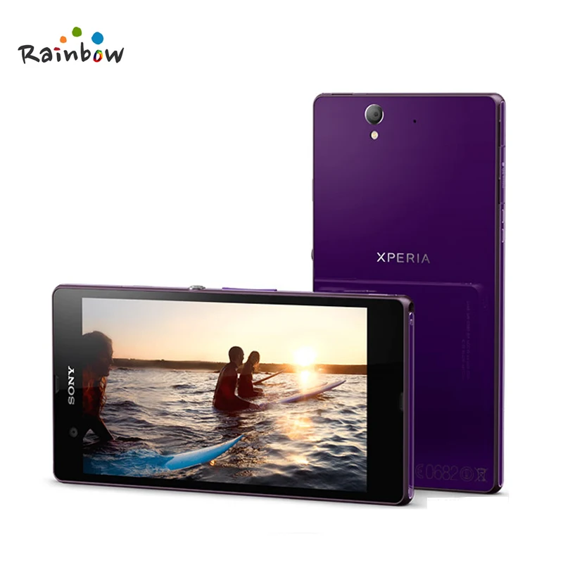 Мобильный телефон sony Xperia Z L36h C6603 c6602, четырехъядерный сенсорный экран 5,0 дюйма, 2 Гб ram, 16 ГБ rom