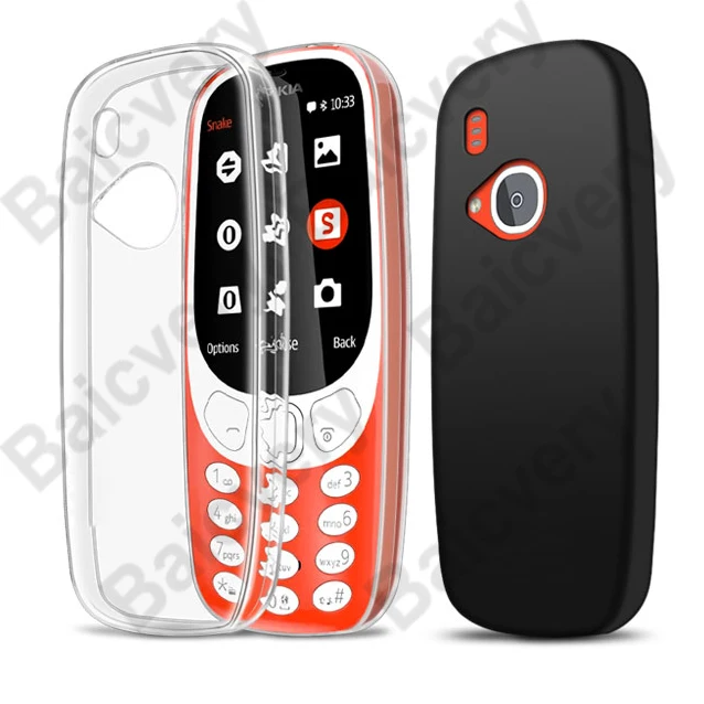 Мягкий силиконовый чехол из ТПУ для Nokia 3310 2017 TA 1030 матовый гибкий резиновый