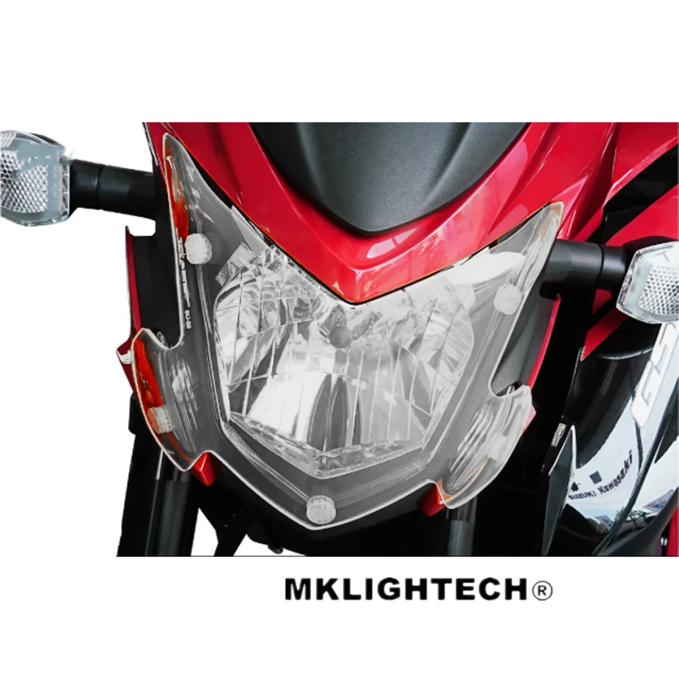 MKLIGHTECH для SUZUKI GSX S750 2017 2018 мотоциклетная акриловая Защитная крышка фар|Накладки и