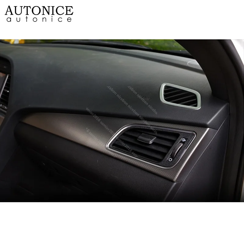 for HYUNDAI Sonata 2015-2019 2pc chrome Air Conditioning Dashboard Vent Cover | Автомобили и мотоциклы