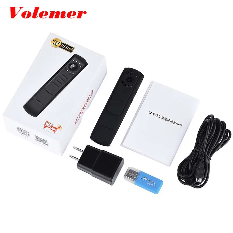 Мини-камера видеонаблюдения Volemer L7 P2P мини-камера с Wi-Fi HD 1080p PK C1 - купить по