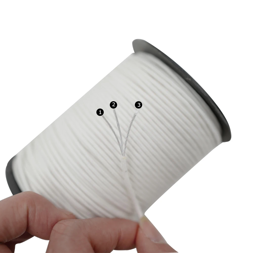 100 метров 2 мм диаметр 3 прядей искусственный Паракорд парашютный шнур