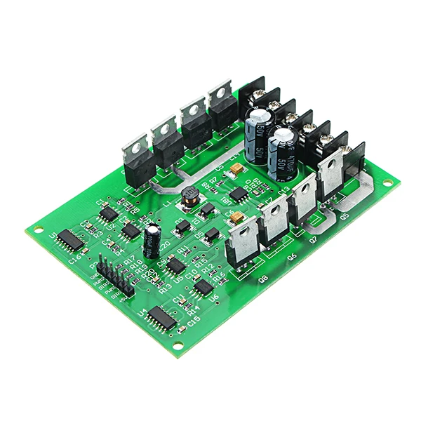 DC 3 36V 15A пики 30A ШИМ Двухканальный драйвер двигателей плата высокая мощность H Мост