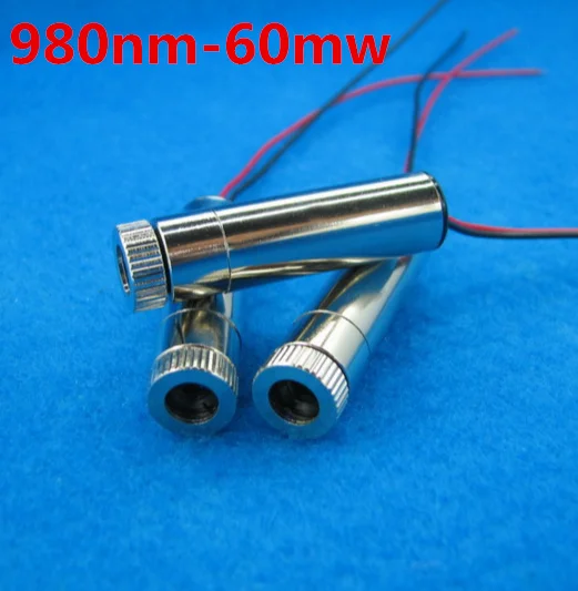 Free Ship Point light Type/Cross Type/One word Type 3-4V DC 980nm-60mw laser-laser Module-Far Infrared laser Module | Электронные
