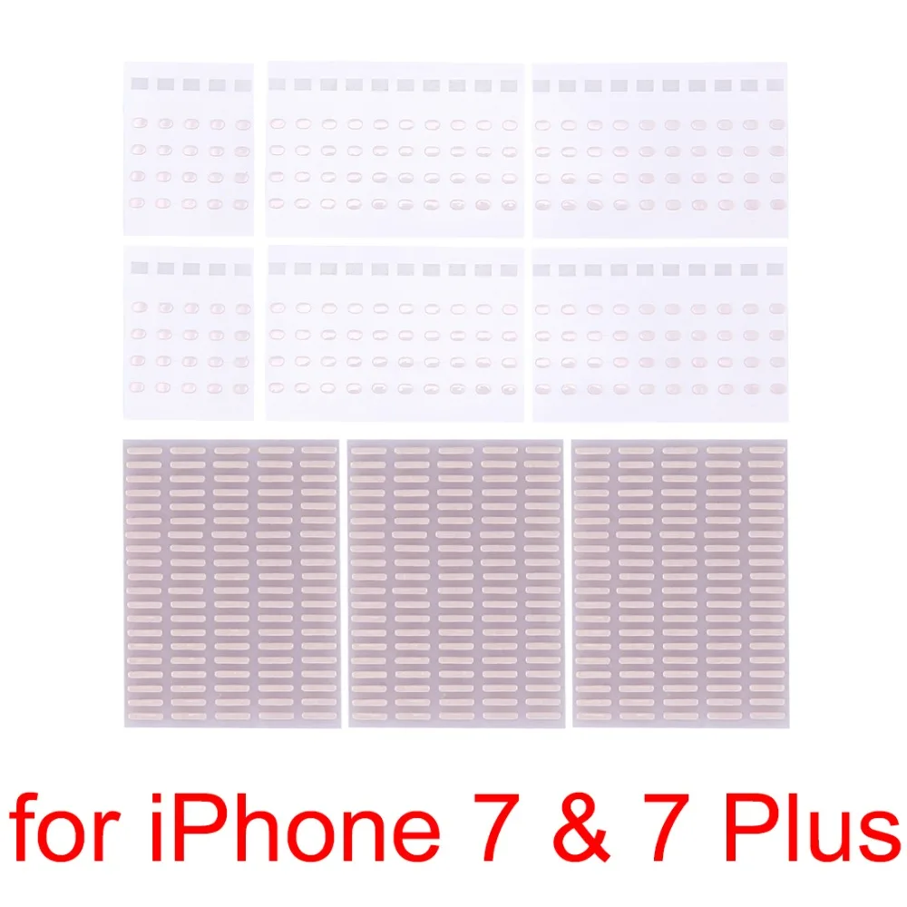 H 100 Наборы для iPhone 7 и 7 Plus наклейки с индикатором повреждения воды, запасные части для iPhone 7 Plus, запасные части