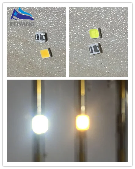 200 шт. 0 2 Вт SMD 2835 Светодиодный светильник из бисера 20-25 лм Белый/теплый белый
