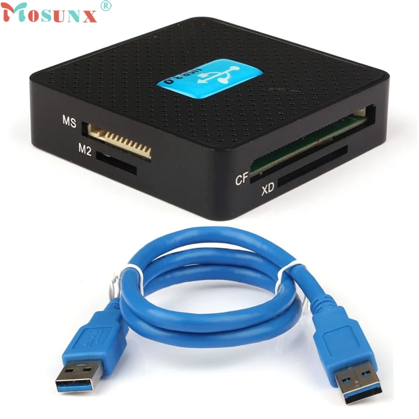 Mosunx заводская цена все-в-1 USB 3,0 Compact Flash Multi Card Reader CF адаптер Micro SD MS oct31 Прямая поставка