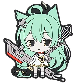 06 IJN Akashi Azur Лейн аниме капот предприятие Единорог Акаги Кага Акаши Z23 Javelin Laffey резиновый аниме брелок - Цвет: 06 IJN Akashi