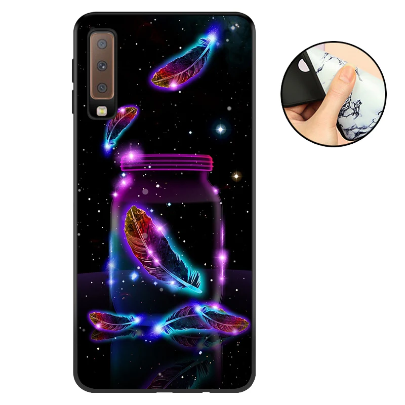 YMP CROWNPRO чехол для samsung Galaxy A7 Чехол Мягкий ТПУ матовый Силиконовый чехол для samsung A7 чехол для телефона A7 A750 - Цвет: YMP