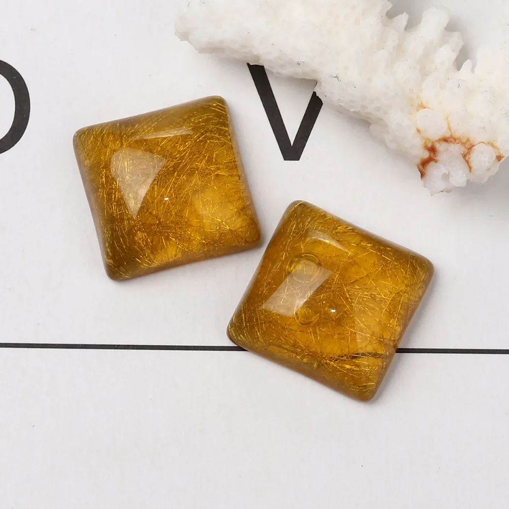 DoreenBeads смолы купольное уплотнение кабошон квадратный Drawbench шаблон ювелирные