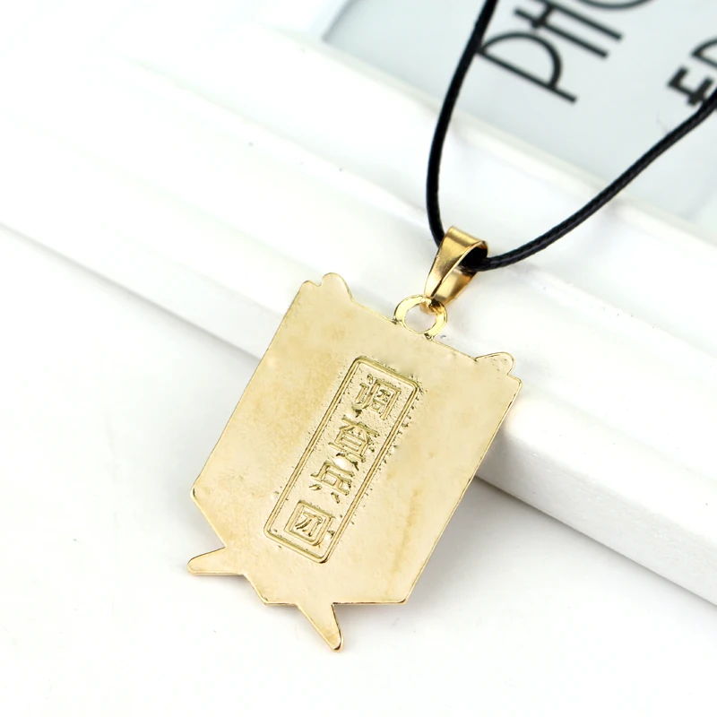 Модные ювелирные изделия ожерелье из аниме атака на Титанов для косплея женские