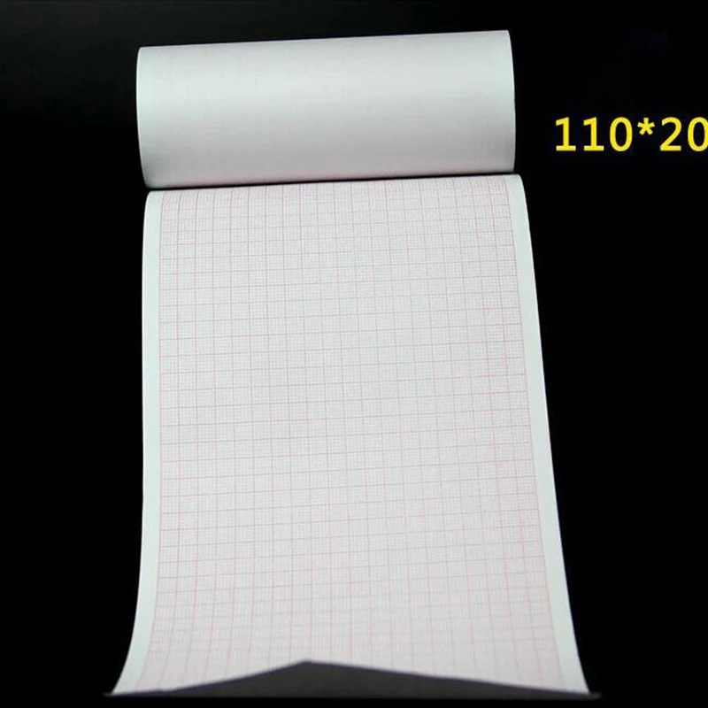 10 шт. hermal Paper Roll ECG 110 мм * 20 м для маркировки CE Digital 12 выводов 3/6 каналов Machine ECG600G