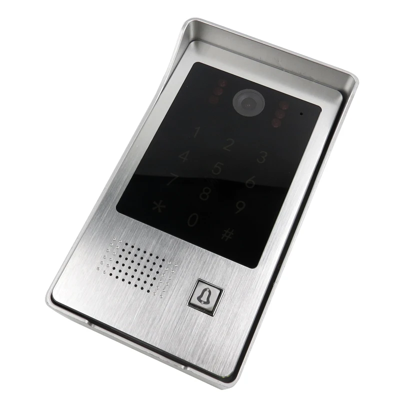 Free Shipping 800TVL HD 7" Video Door Phone Intercom Unlock Record Monitor System Code Keypad RFID Doorbell Camera Magnetic Lock |