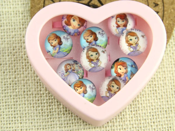 Оптовая продажа ювелирное изделие 10 шт. в коробке бесплатная доставка милые