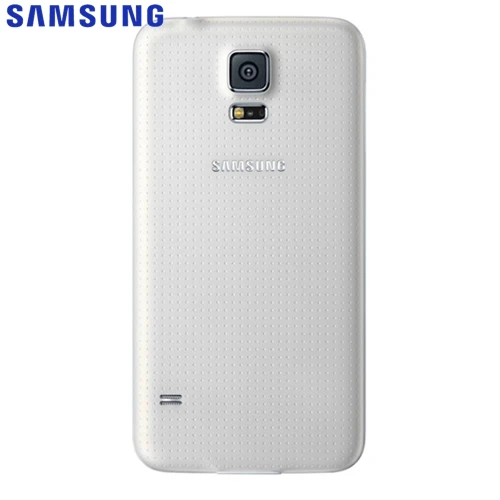 Чехол для задней батареи samsung, чехол для SAMAUNG S5 G9006V G900F S5 mini G870a S5mini, задняя крышка для телефона - Цвет: White