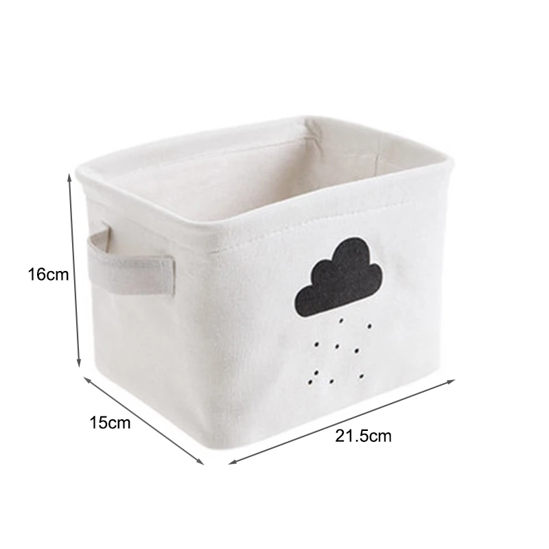 Black cloud MICCK складная корзина для белья, корзина для хранения одежды, бочки для хранения детских игрушек, держатель, контейнер для мелочей, органайзер для одежды, сумки - Цвет: Black cloud