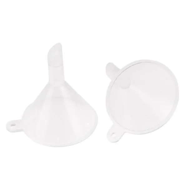 5 шт. портативные миниатюрные жидкие масляные воронки пластиковые практичные