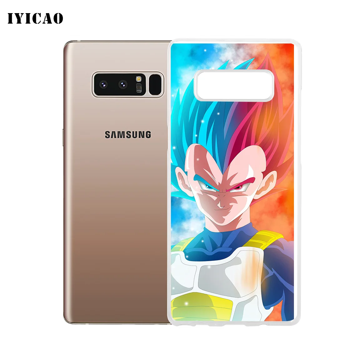 IYICAO Vegetto Dragon Ball Супер Мягкий силикон чехол для телефона samsung A5 A6 плюс A7 A8 A9 J3 J5 J7 Note 8