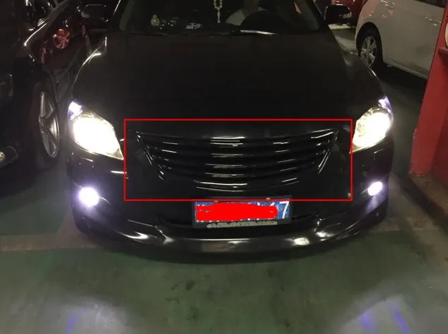 Черная решетка радиатора для Toyota Camry 2006 2009 окрашенные детали передняя 1 шт.|front