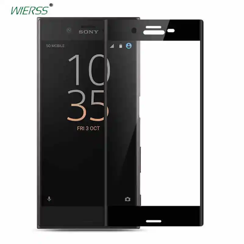 Для Sony Xperia XZ2 Compact XZ1 X 3D полное покрытие Закаленное стекло Защитная пленка для