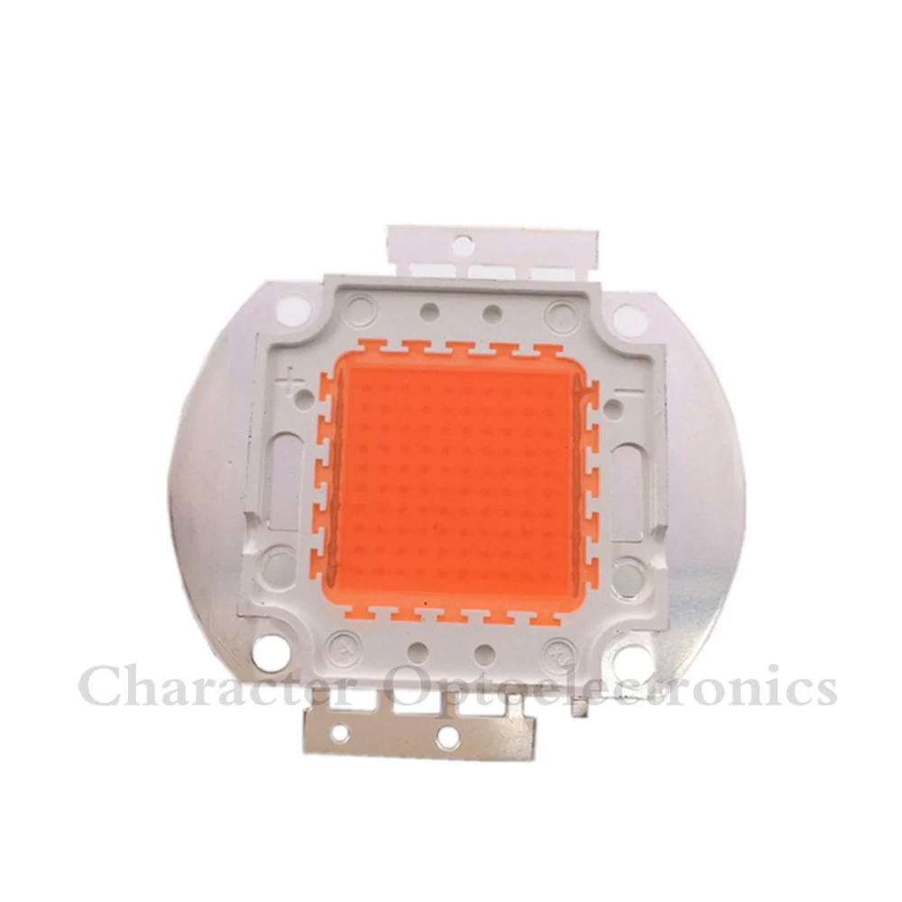 Светодиодный чип для выращивания растений 100 Вт. Светодиодная лампа полного