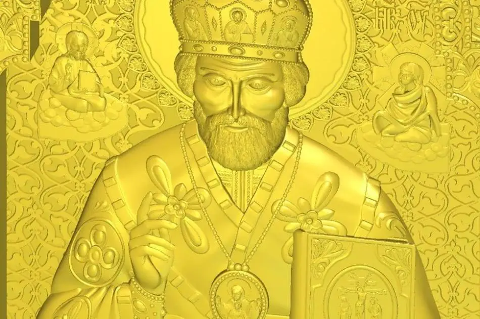 3d icona_sv_niвлия_7 модель рельеф для ЧПУ в формате STL|for cnc|3d model relief3d relief |