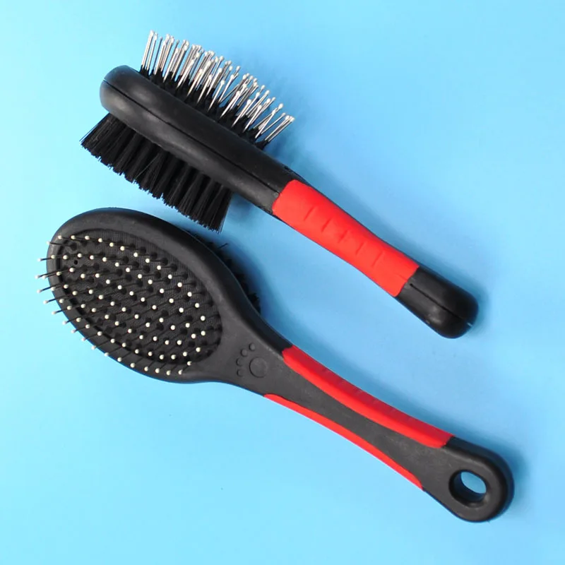 Pet Hair Dog Brush Comb For Grooming Cleaning Massage Supply Removal | Дом и сад