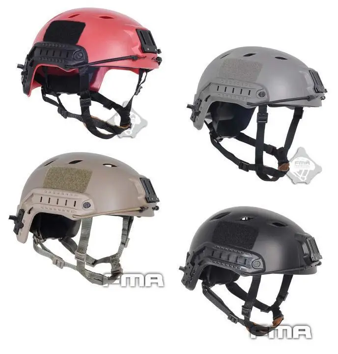 FMA Airsoft Fast Base Jump Style Helmet для страйкбола охотничий Красный Размер L/XL | Спорт и