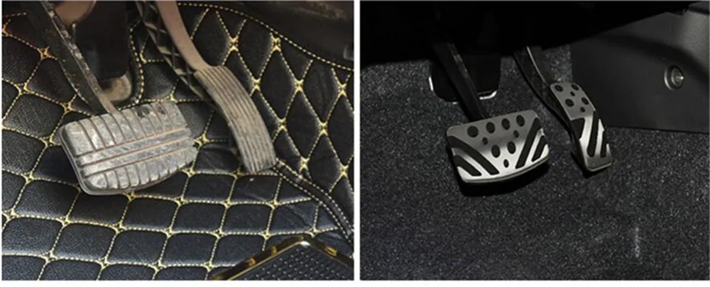 Car Accessories Fuel Accelerator Brake Pedals For Mitsubishi Outlander Samurai ASX Outlander Lancer Colt Eclipse Grandis FORTIS