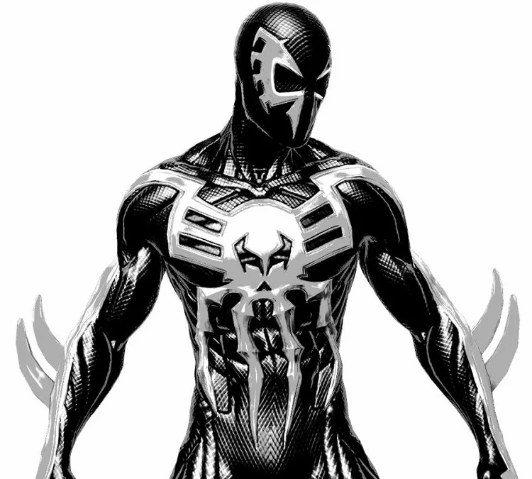Костюм Venom для косплея Облегающий комбинезон на Хэллоуин модная коллекция