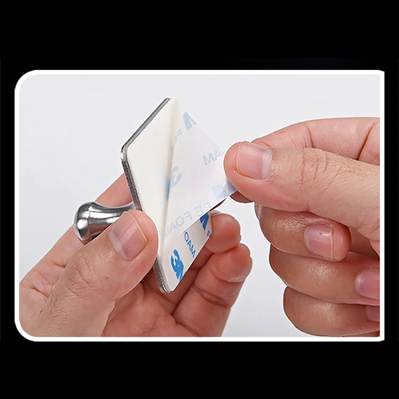 1 шт. 3 м самоклеящиеся крючки из нержавеющей стали водонепроницаемая настенная