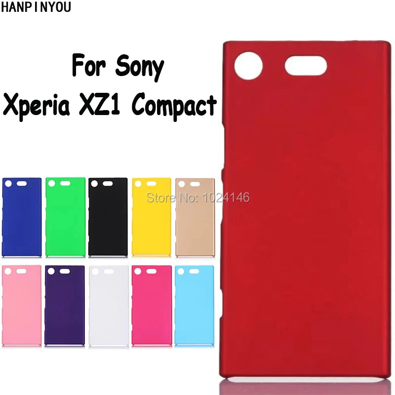 Для Sony Xperia XZ1 Compact 4 6 &quotНовый тонкий матовый Жесткий пластиковый Чехол конфетный