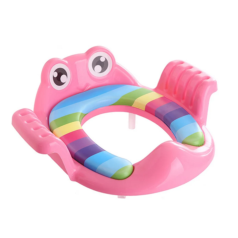 High quality Baby Potties Soft Toilet Training Seat Children Trainer With Handle WC Assistant Potty Pad for Kid Pedestal | Мать и ребенок