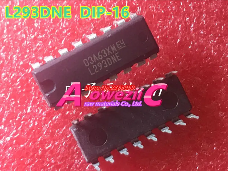 Aoweziic 100% новый импортный оригинальный L293D L293B L293DNE L293NE DIP-16 L293E DIP-20 L293DD013TR L293DD SOP-20 чип