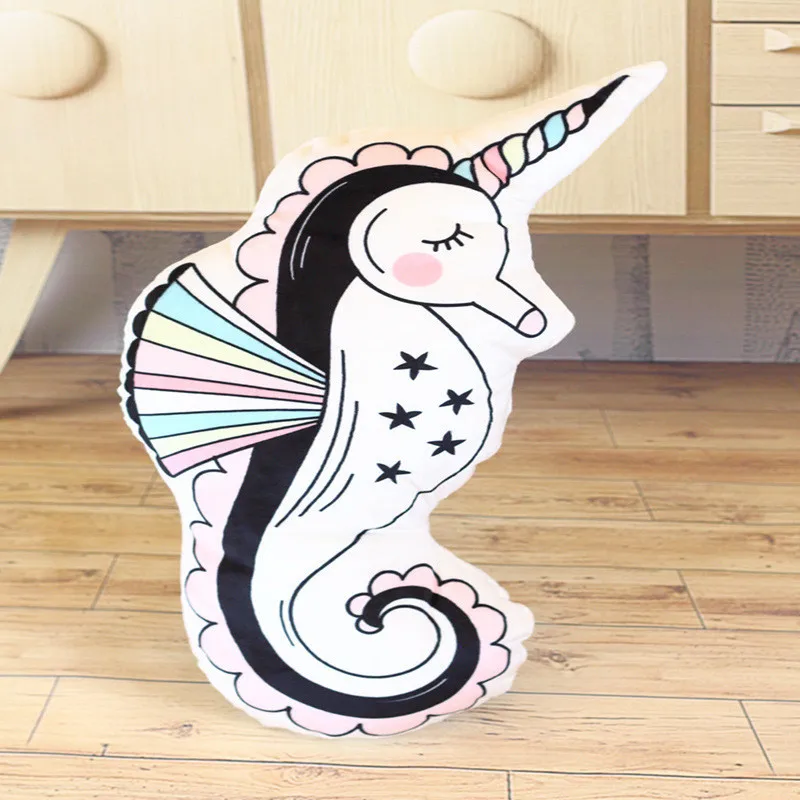 2018 Новый Цвет единорог Seahorse Kitty кошка куклы милый мультфильм Радуга лошадь