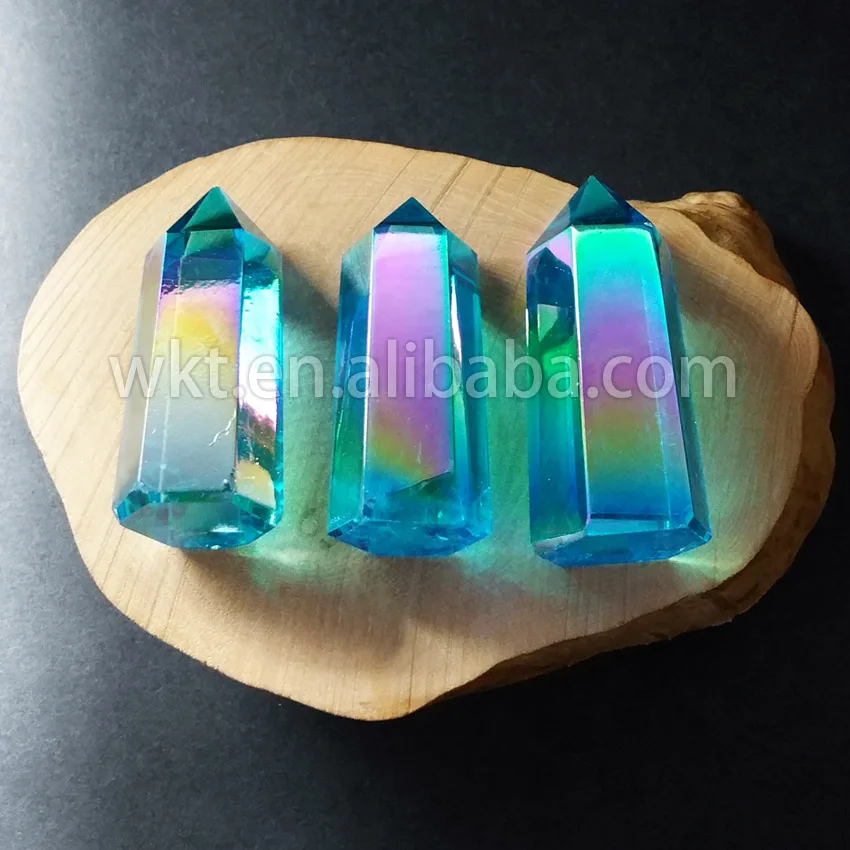 WT G126 водная аура кварцевая кристальная палочка волшебная точка ауры исцеляющая