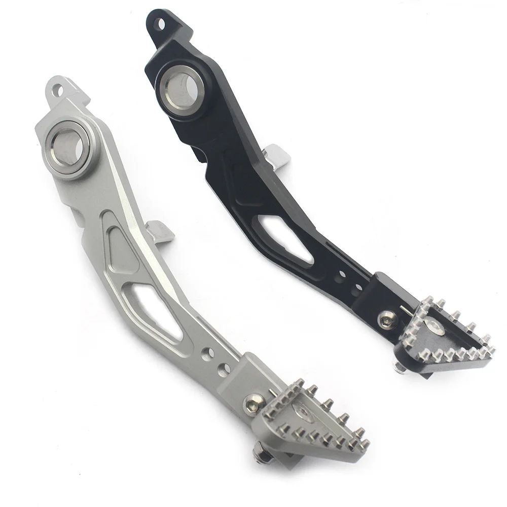 

Motorcycle Accessories Adjustable Folding Rear Foot Brake Lever Pedal Silver For BMW R NineT 2014-2018