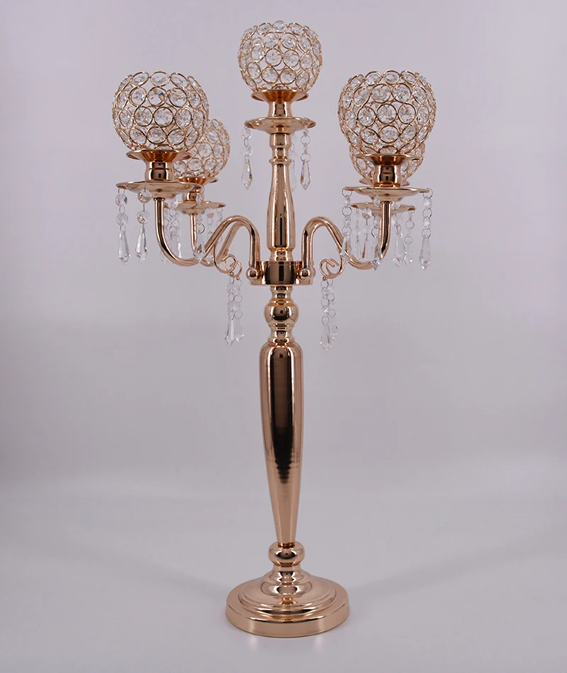 

Crystal Wedding Candelabra Table Center 10 pcs/lot