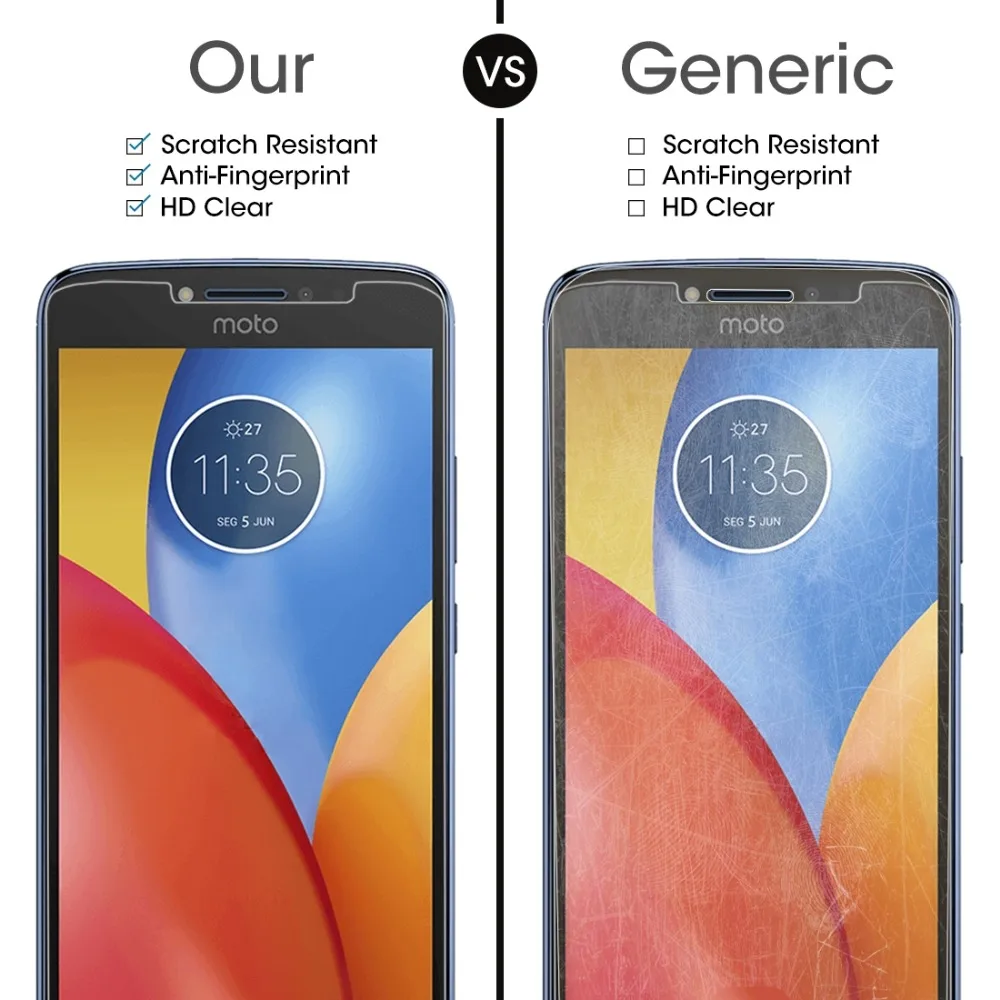 Закаленное стекло для Motorola Moto E4 / E3 E5 Play Plus G4 M Z Force Защитная пленка экрана|Защитные