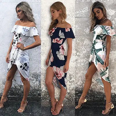 Модные женские туфли Boho Длинные платья Вечеринка Платья для женщин Пром