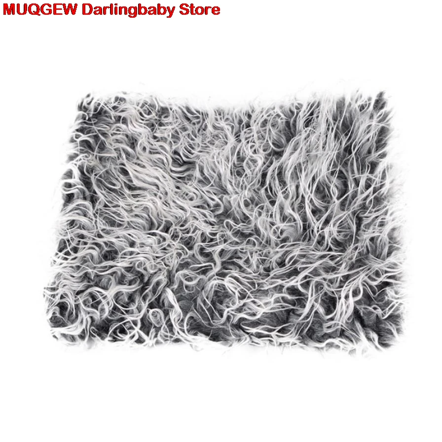 Новорожденных Подставки для фотографий Искусственный мех stuffe Задний план фото