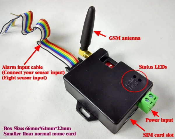 3g GSM версия батарея работает 8 Входная сигнализация GSM блок аварийной сигнализации для торгового автомата монитор неисправности и состоянии