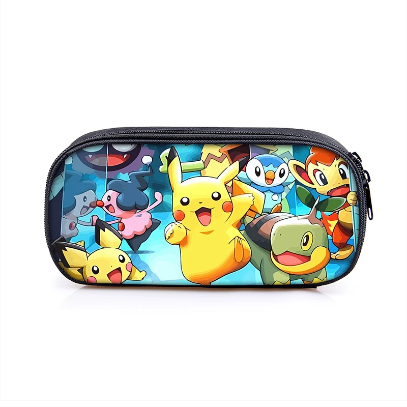 1pc pencil case 1 16 дюймов Pokemon Haunter Eevee детские школьные сумки ортопедический рюкзак детский школьный рюкзак для мальчиков и девочек Mochila Infantil сумки с рисунком - Цвет: 1pc pencil case 1