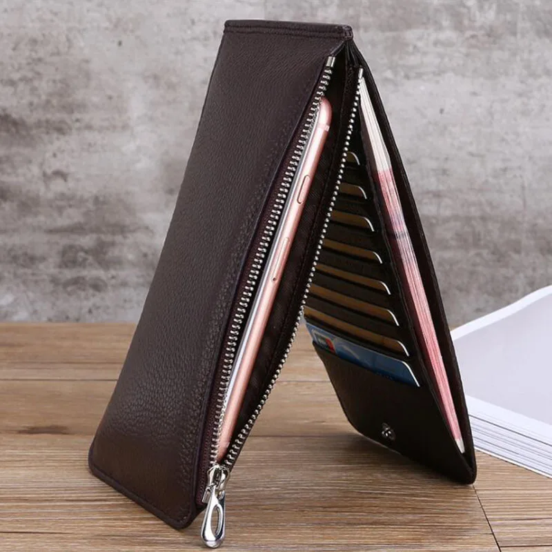 2018 женские и мужские визитницы из натуральной кожи деловые кошельки сумки клатч