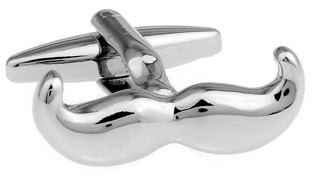 IGame розница по заводской цене латунные запонки черные в виде усов|cuff links|designer cuff