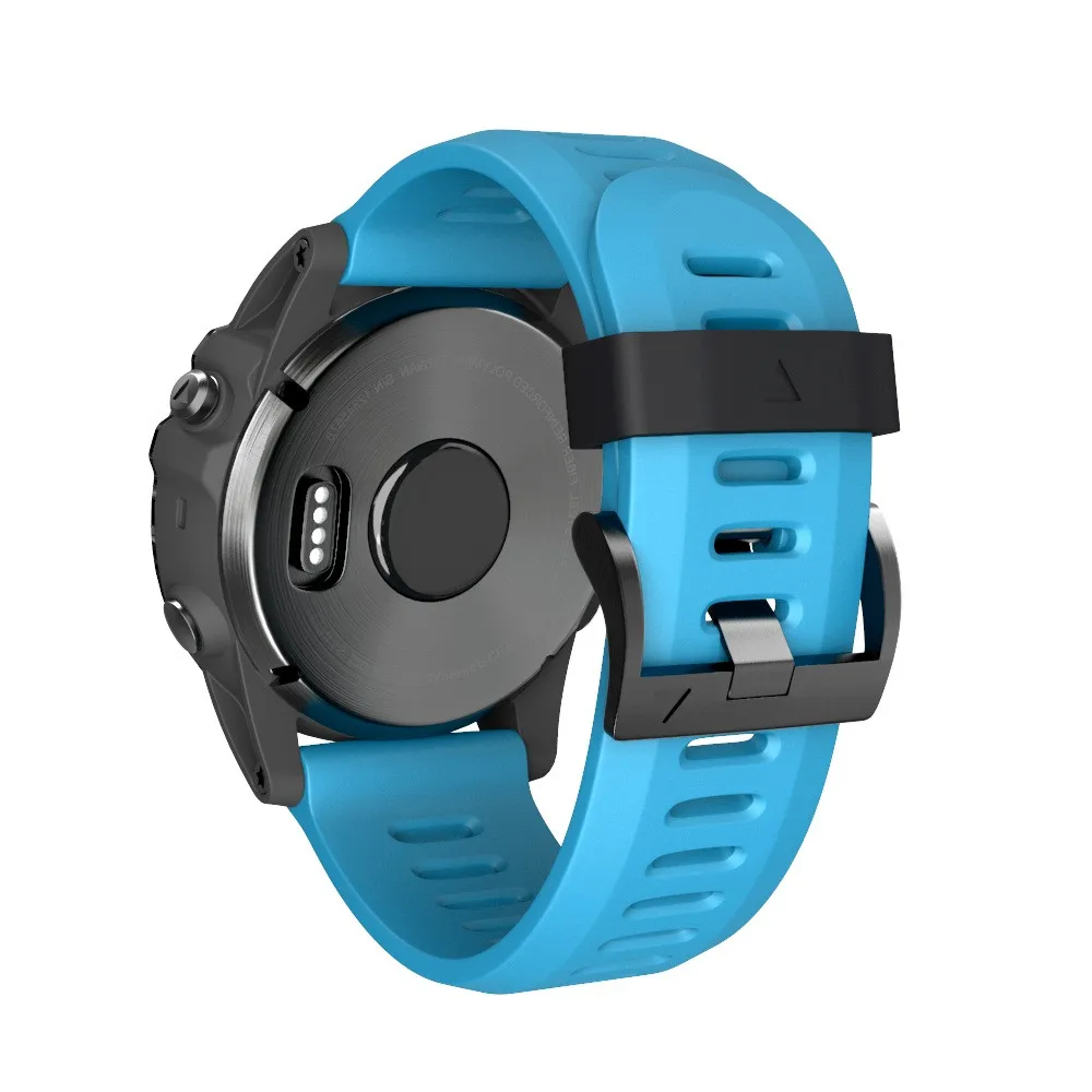 Мягкий силиконовый сменный спортивный Wirst ремешок для часов Ремешок для Garmin Fenix 3 ремень металлический ремешок для наручных часов Браслет замена