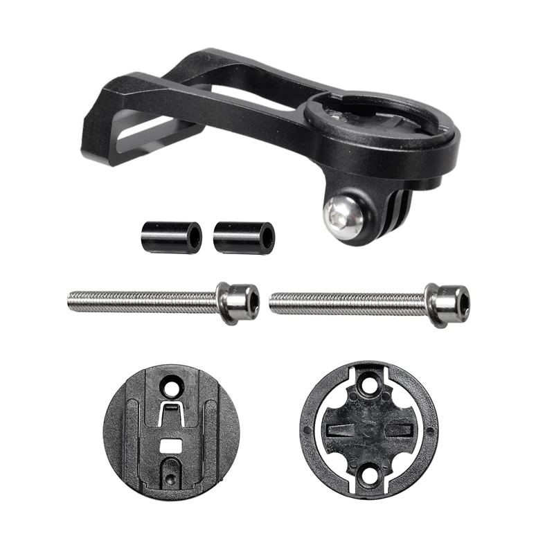 Handle Rider Computer Mount Holder Bracket Bicycle Headlight Handlebar Extension Adapter Support for GPS GARMIN Board Gopro | Спорт и