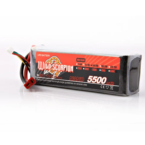 1 шт. дикая Скорпион RC 11 V 5500mAh 35C Lipo батарея для радиоуправляемого квадрокоптера