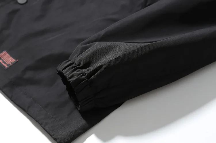 В стиле хип хоп куртка с принтом Курточка бомбер черный дизайн в уличном