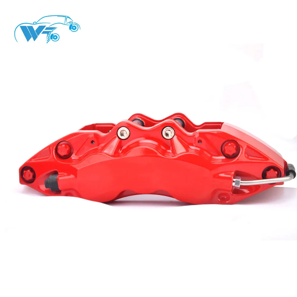 Красный KOKO Racing авто тюнинг WT9040 6 горшок красный тормозной суппорт Высокая-proformence тормозные части для Subaru WRX автомобиль - Цвет: Красный